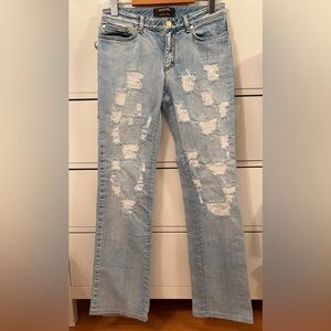 ROBERTO CAVALLI Vintage Distressed Jeans